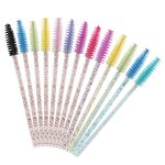 Eyelash Makeup Tool - Disposable Soft Head Crystal Mascara Wand Lash Extension