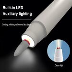 5 Speed Nail Grinder - Portable Rechargeable Cordless LED Display Manicure Tool