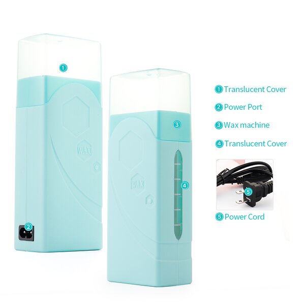 100ml Roll on Wax Heater - 2025 Cross-border Wholesale Home Salon Hair Removal