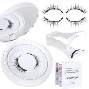 Quantum Magnetic Lashes - Easy to Wear No Glue No Eyeliner with Applicator Tool