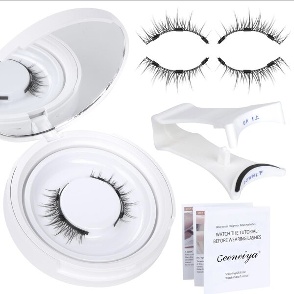 Quantum Magnetic Lashes - Easy to Wear No Glue No Eyeliner with Applicator Tool