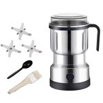 Burr Coffee Grinder - Portable Rechargeable Conical Ceramic for Travel Camping