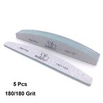 Double-Sided Nail File - Durable Fully Washable Custom Logo 100/180 Grit Tool