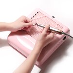 Nail Dust Collector - New Design 80W Powerful Functional Vacuum Machine for Salon