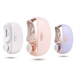 2-in-1 Electric Nail Cutter - USB Rechargeable Trimmer Polisher LED Child Lock