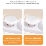 3-in-1 Baby Nail Clipper - Automatic Electric Trimmer Polishing with Light