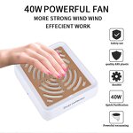 Desktop Nail Dust Collector - Professional New Style Salon Manicure Equipment