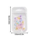 3D Flower Rhinestones - Wholesale Transparent Five-Petal Mini Ice Permeable Decor