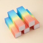 4 Way Nail Buffer Block - Washable 100/120/180 Grit Custom Logo Manicure Tool