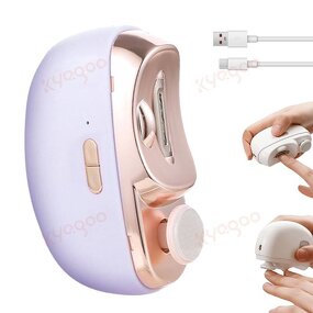 3-in-1 Baby Nail Clipper - Automatic Electric Trimmer Polishing with Light