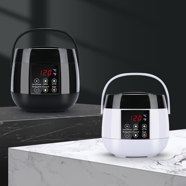 Silicone Wax Heater Kit - 2025 130°C Max Temperature Salon Home Hair Removal