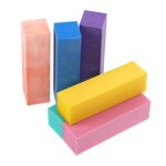4 Sided Nail Buffer Block - Square Mini Sanding for Acrylic Natural Nails