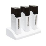 Three-Seat Wax Heater - 300g Powerful Kit with Portable Roll-On Wax Machine