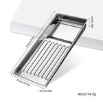 Stainless Steel Sterilization Tray - Wholesale Nail Tool Disinfect Alcohol Plate