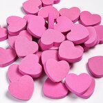 Heart Sponge Nail File - 100/180 Mini Pink Double Side Trimmer Buffer Tool