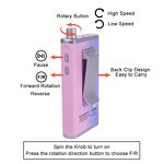 40000 RPM Nail Drill - Rechargeable Portable Powerful Acrylic Gel Salon Kit