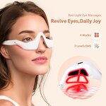 LED Eye Massager - Anti-Wrinkle Red Light Micro-Current Dark Circles Remover