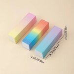 4 Way Nail Buffer Block - Washable 100/120/180 Grit Custom Logo Manicure Tool