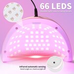 UV LED Nail Lamp - X15 MAX 280W Professional Fast Drying Manicure Tool