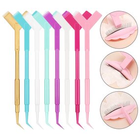 Y Shape Eyelash Lift Tool - Lash Separate Perm Curling Stick Extension Tool