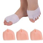 Gel Toe Separator - Breathable Shock Absorption Hallux Valgus 5 Toes Spacers