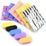 Mini Nail File Buffer - Professional Double-sided Design Custom Logo Manicure Tool