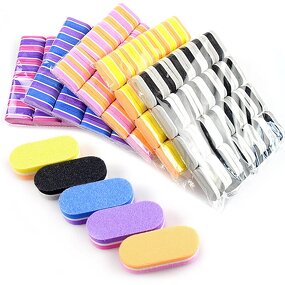 Mini Nail File Buffer - Professional Double-sided Design Custom Logo Manicure Tool