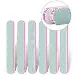 Green-White Nail Buffer - 600/3000 Shining Polish Buffing File Custom Logo