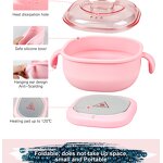 400CC Silicone Wax Warmer - Newest Foldable Bowl Electric Melting Pot Salon Kit