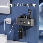 Portable Juice Maker - Digital Display Heating 50W 12 Grinding Teeth Travel Cup