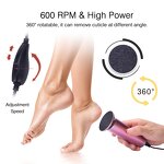 Pedicure Foot File - Professional Electric Callus Remover Dead Skin Scrub Tool