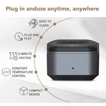 3 in 1 Mini Wax Heater Kit - Portable Nostrils Ears Hair Removal Melting Machine