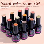 UV LED Gel Polish - Wholesale 15ml Nude Colors Professional Salon Manicure Tool