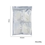 False Nail Tips - Hot Sale 500pcs Half Cover Medium Stiletto Coffin ABS Tips