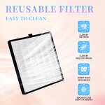 60W Nail Dust Collector - New Design Rechargeable Wireless Fan Strong Suction