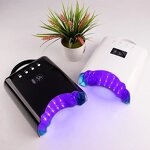 78W Rechargeable Nail Lamp - LED Screen Infrared 4 Modes Quick Curing Machine