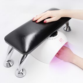PU Leather Nail Arm Rest - Professional Soft Cushion Beauty Salon Manicure Tool