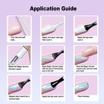 Magic Mirror Powder - New Arrival UV Gel No Flying Ice Skin Liquid Nail Art