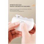 3-in-1 Baby Nail Clipper - Automatic Electric Trimmer Polishing with Light