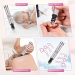 Electric Nail Drill Set - Rechargeable Portable Scrub Sharpening Salon Tool