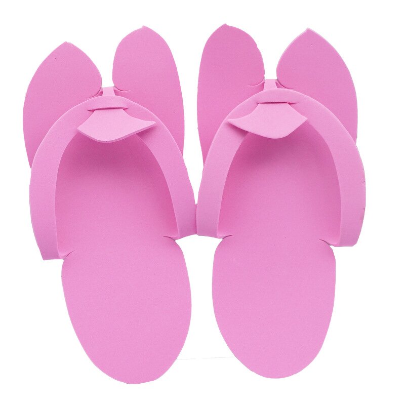 Disposable Pedicure Slippers - Foam Salon Spa Flip Flop Toe Separator Shoes
