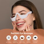 LED Eye Massager - Anti-Wrinkle Red Light Micro-Current Dark Circles Remover