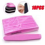 Sponge Nail File - Professional Double-Sided Washable 100/180 Custom Logo Tool