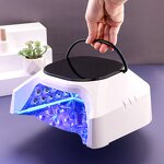 86w UV Nail Lamp - Smart Sensing LCD 4-Speed Timing 360-Degree Glue Baking
