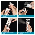 2-in-1 Facial Steamer - Ionic Portable Mini Nano Mist Body Nebulizer USB Tool