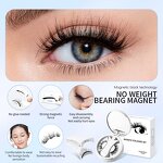 Magnetic Eyelashes Set - Mink 3d Lashes with Magnetic Eyeliner Vendor Tool