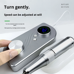Wireless Nail Drill Machine - LED Display 40000rpm Professional Rechargeable Tool