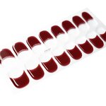 UV Christmas Nail Stickers - 20 Holiday Semi-curable Gel Packaging Decals