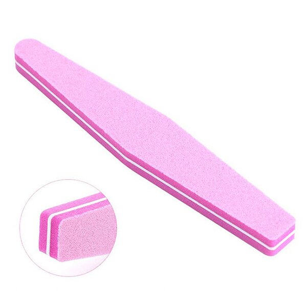 Sponge Nail File - Professional Double-Sided Washable 100/180 Custom Logo Tool