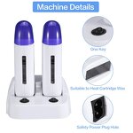 Double Roll on Wax Heater - Hot Selling Electric Hair Removal Machine for Salon